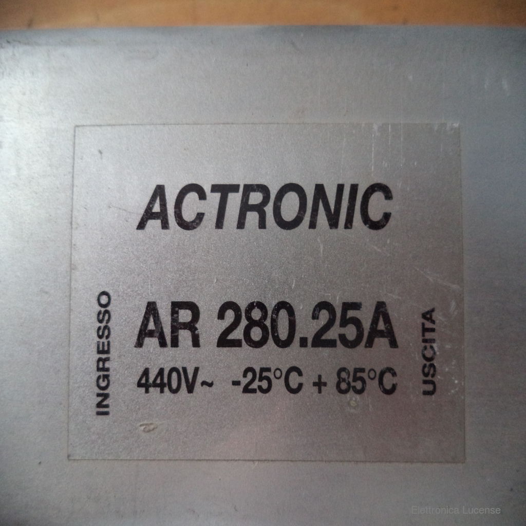 ACTRONIC-AR-280-25A-3 ACTRONIC-AR-280-25A-3