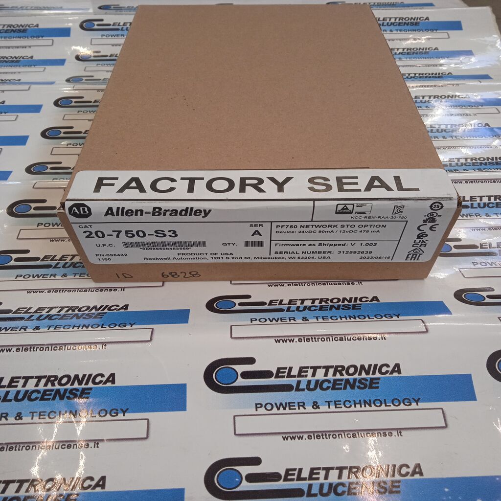 Elettronica Lucense ALLENBRADLEY 20750S3 POWERFLEX 750 NTWK SAFE