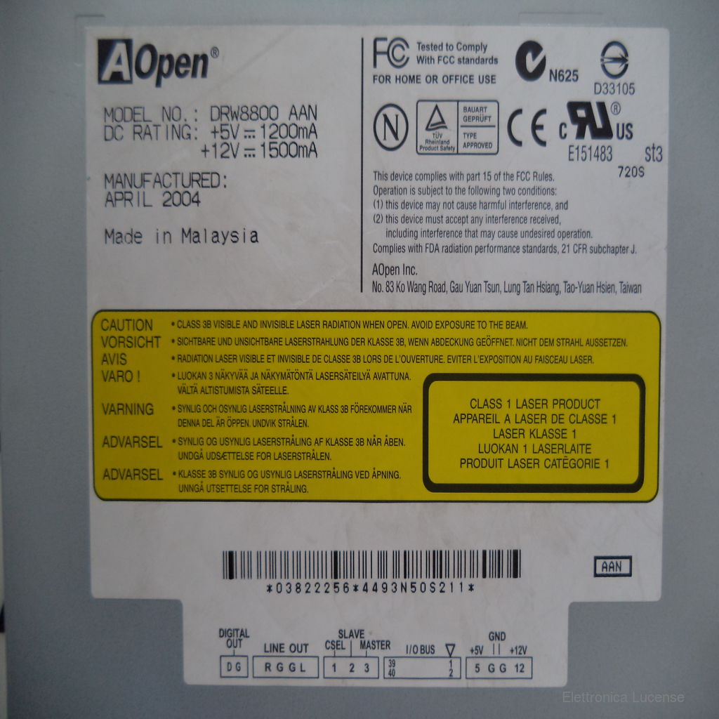 AOPEN-DRW8800-AAN-3 AOPEN-DRW8800-AAN-3