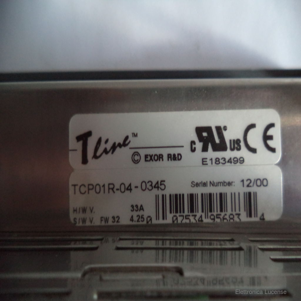 EXOR-TLINE-TCP01R-04-0345-3 EXOR-TLINE-TCP01R-04-0345-3