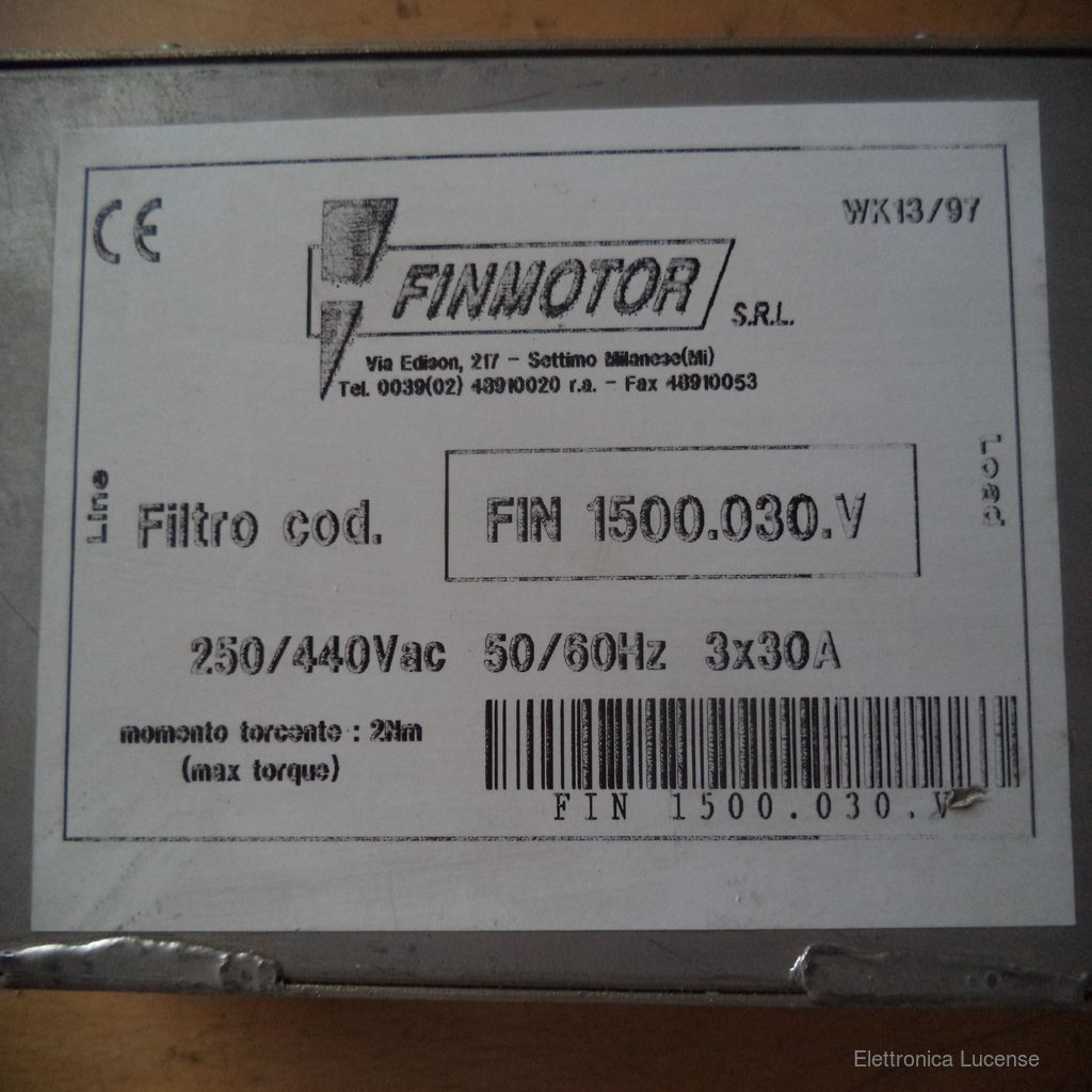 FINMOTOR-FIN-1500-030-V-3 FINMOTOR-FIN-1500-030-V-3