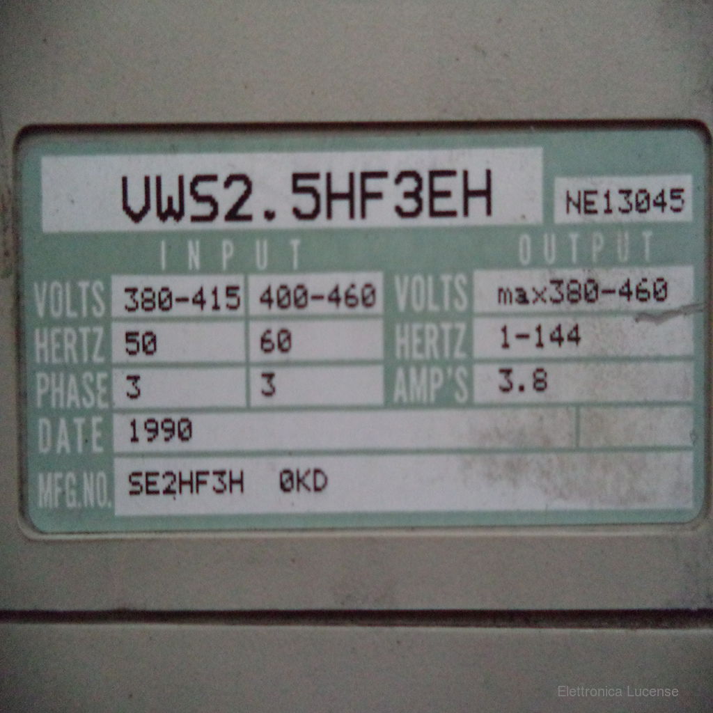 HITACHI-VWS2.5HF3EH-3 HITACHI-VWS2.5HF3EH-3