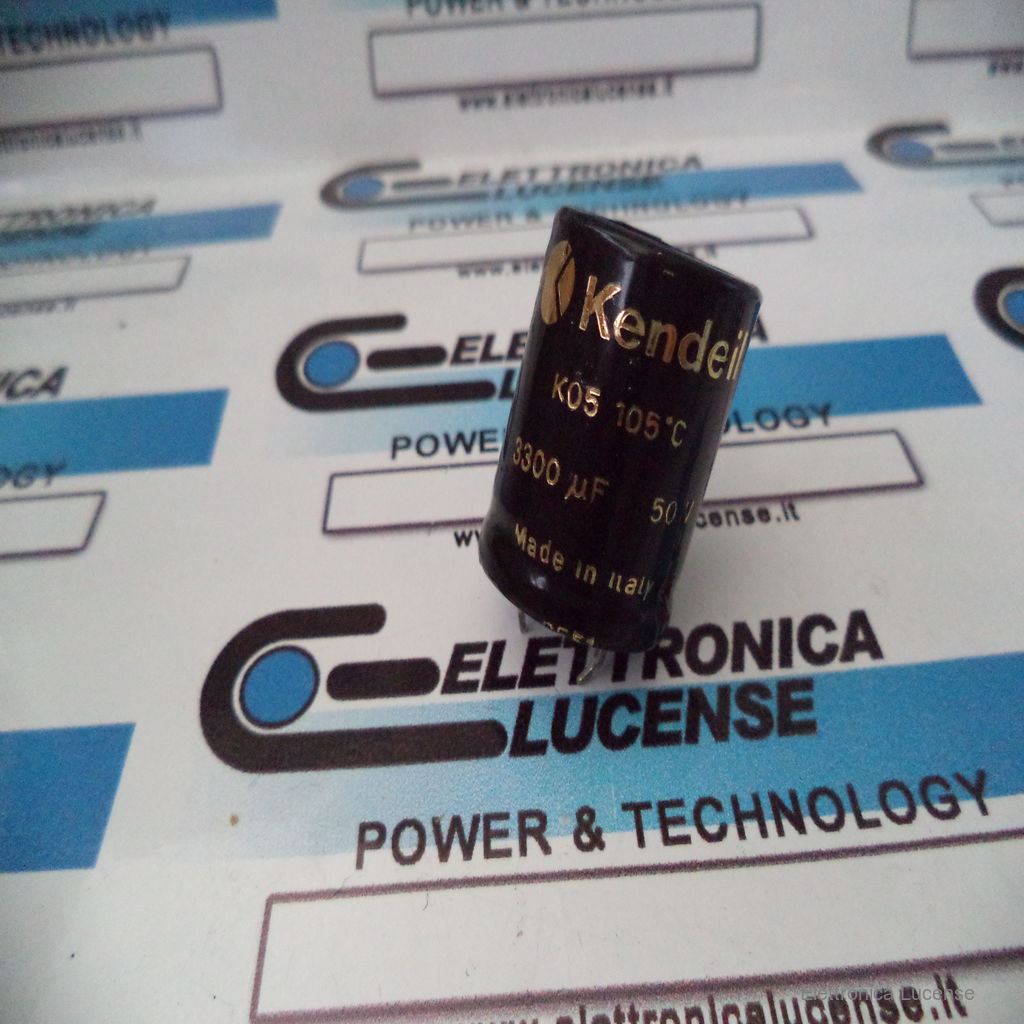 Elettronica Lucense KENDEIL K053300 CAPACITOR ELECTROLYTIC K05 3300UF