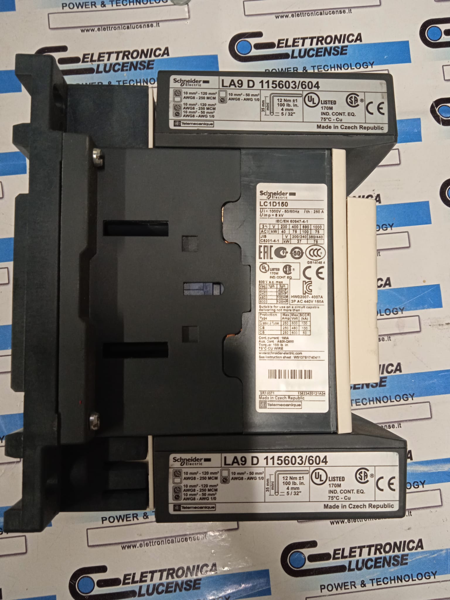 SCHNEIDER-ELECTRIC-LC1D150M7-2 SCHNEIDER-ELECTRIC-LC1D150M7-2