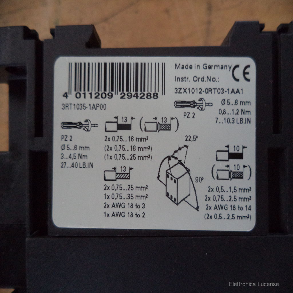 SIEMENS-3RT1035-1AP00-3 SIEMENS-3RT1035-1AP00-3