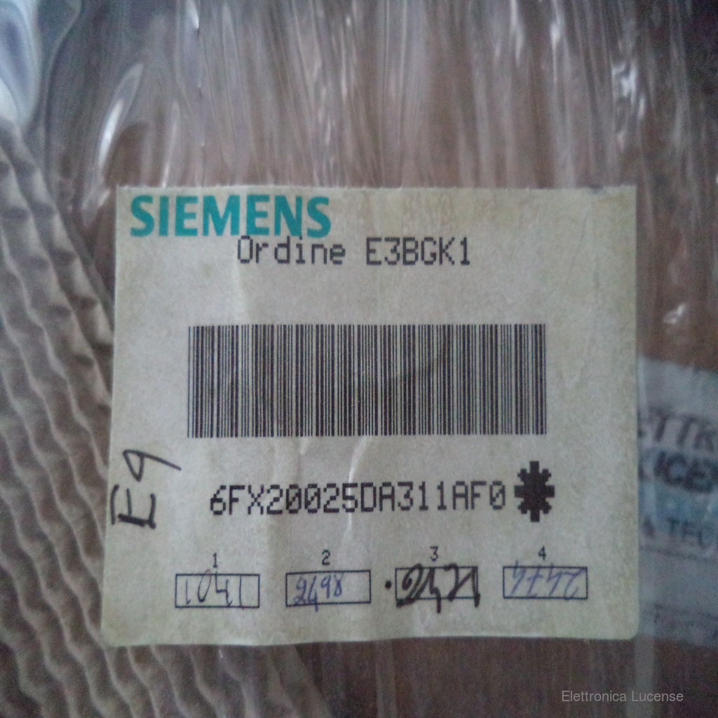 SIEMENS-6FX200250A311AF0-3 SIEMENS-6FX200250A311AF0-3