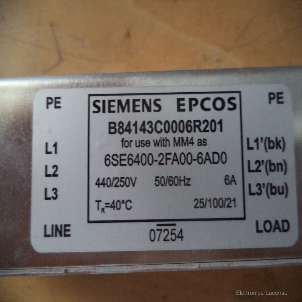 SIEMENS-6SE6400-2FA00-6AD0-3 SIEMENS-6SE6400-2FA00-6AD0-3