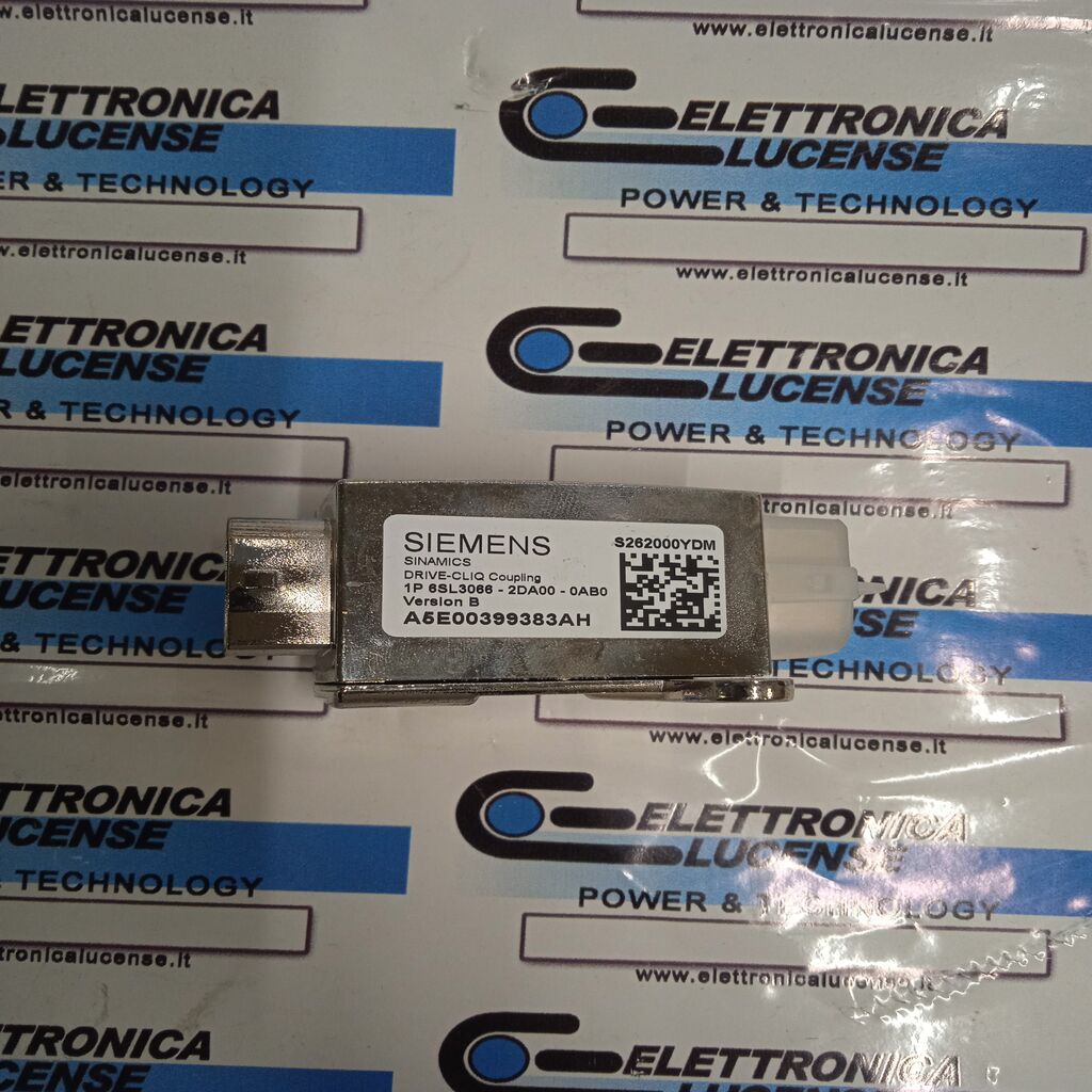 Elettronica Lucense SIEMENS 6SL30662DA000AB0 SINAMICS COUPLING FOR DRIVECLIQ CABLE PROTECTION