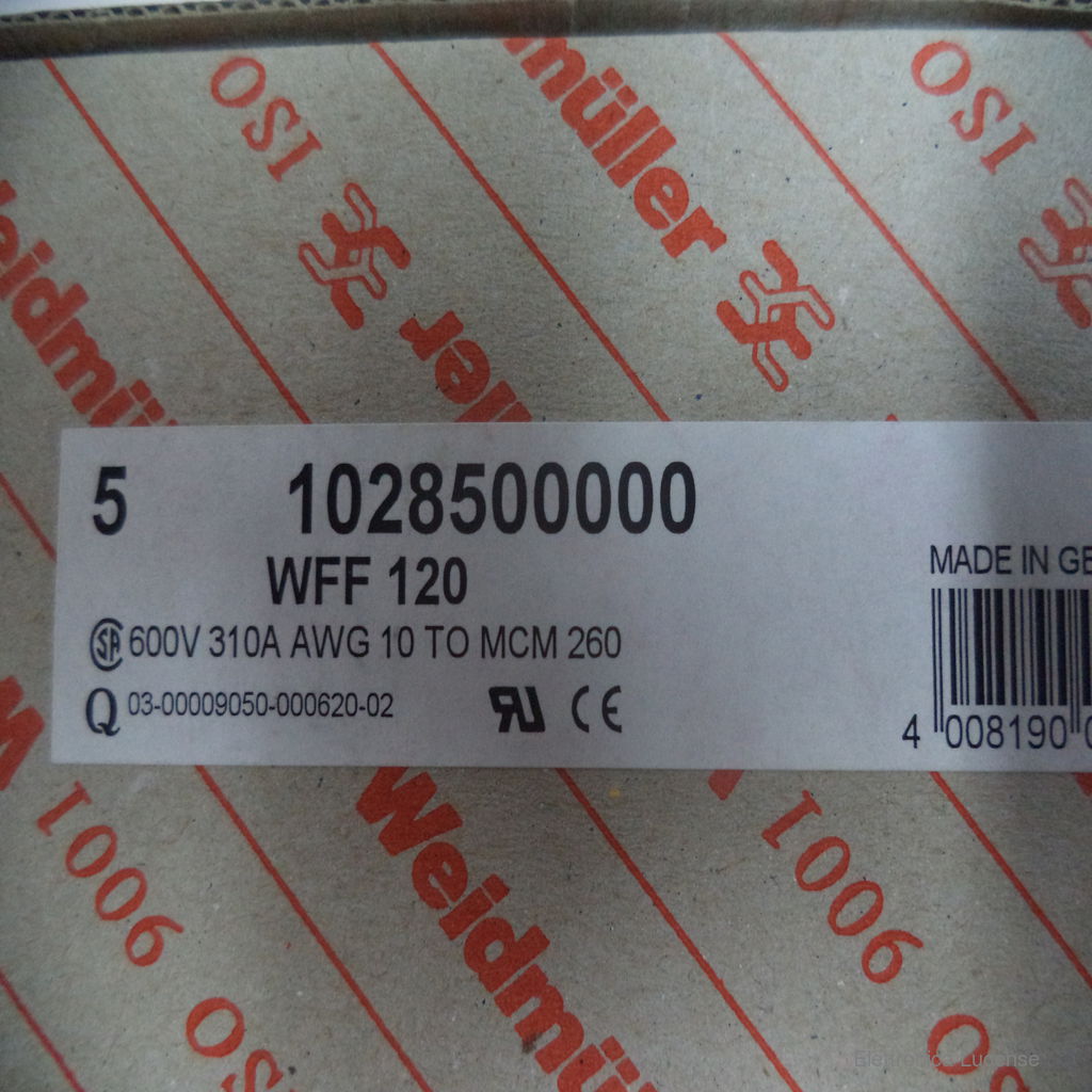 WEIDMULLER-WEI-1028500000-WFF-120-01-3 WEIDMULLER-WEI-1028500000-WFF-120-01-3