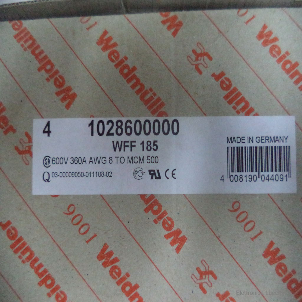 WEIDMULLER-WEI-1028600000-WFF-185-01-3 WEIDMULLER-WEI-1028600000-WFF-185-01-3
